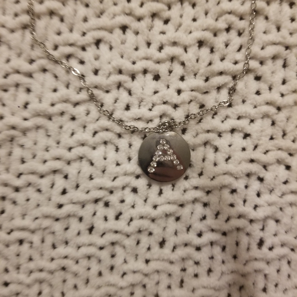"A" Necklace